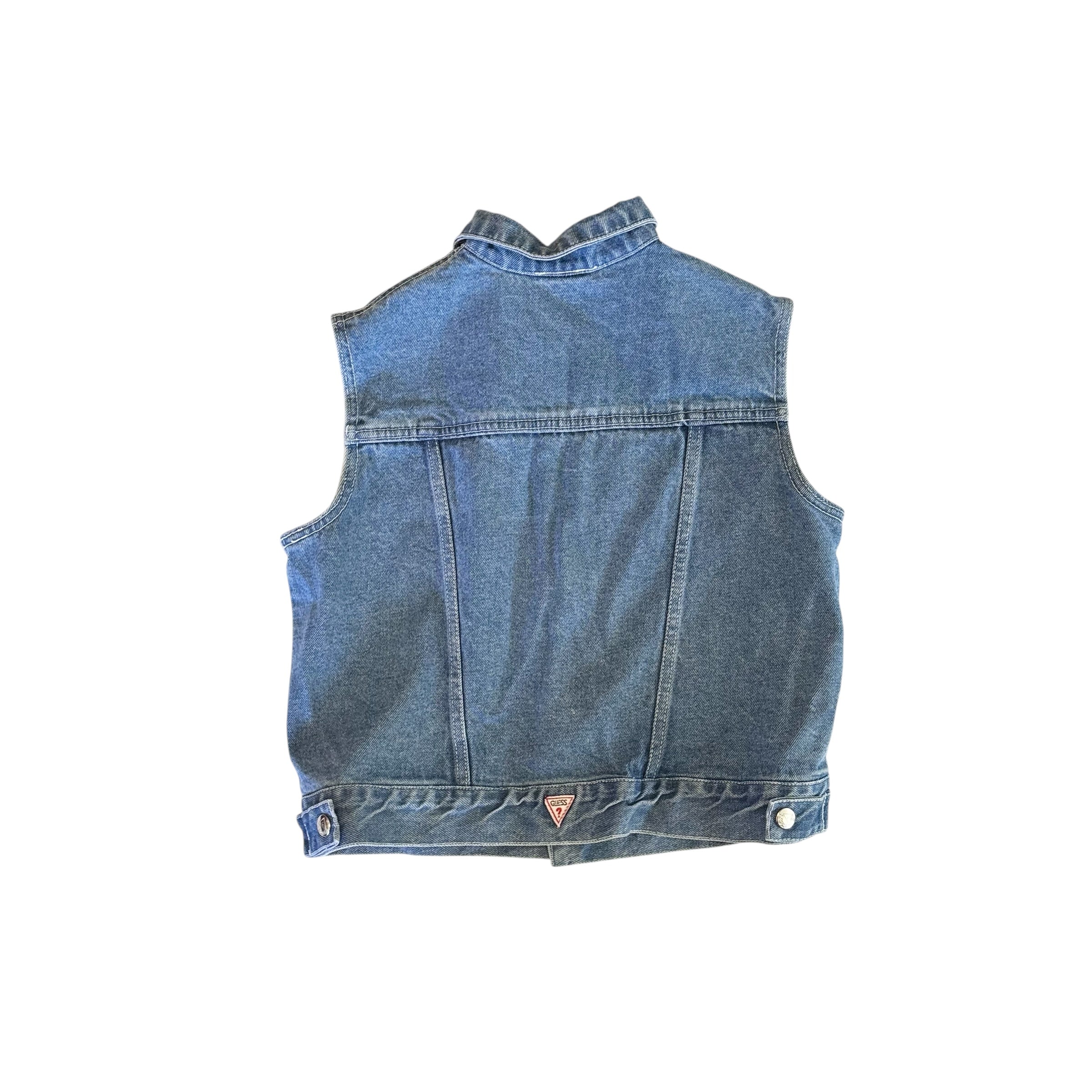 Vintage Guess Denim Vest (5-6)